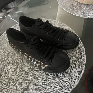 Authentic Burberry Chuck Sneaker - Size 39
